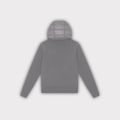 HOODED CARDIGAN